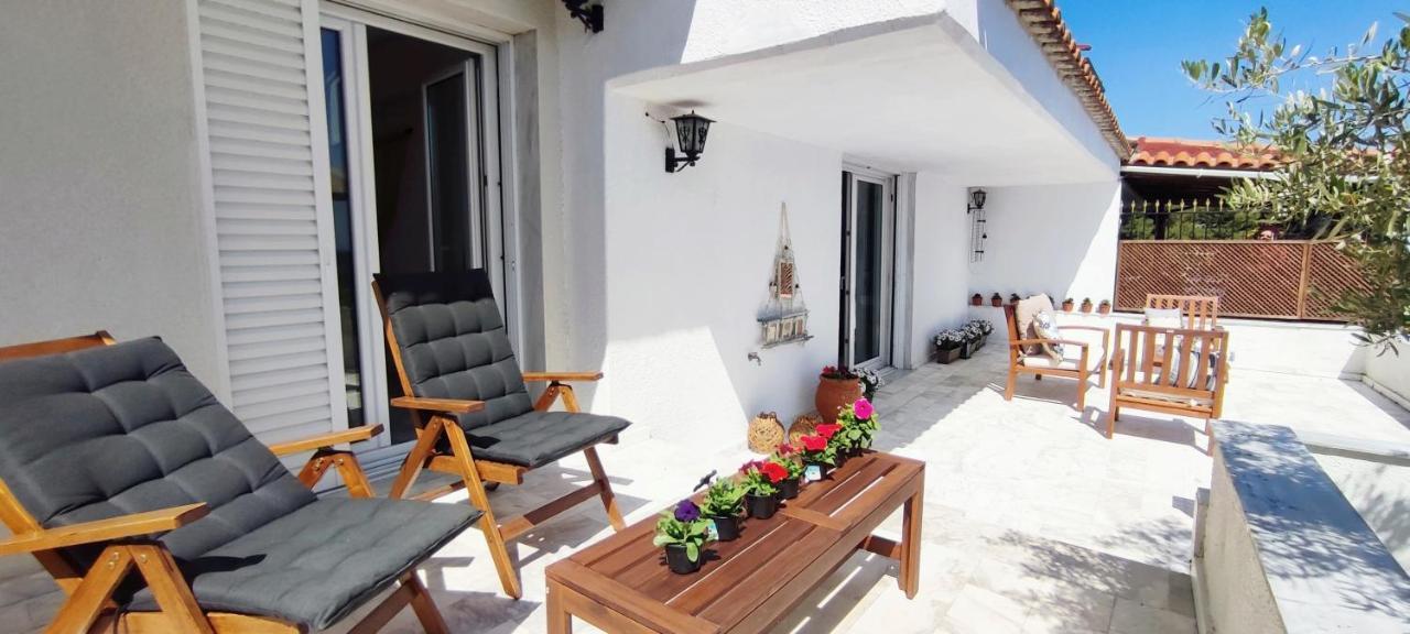 Villa Βianca In Sithonia ゲラキニ エクステリア 写真