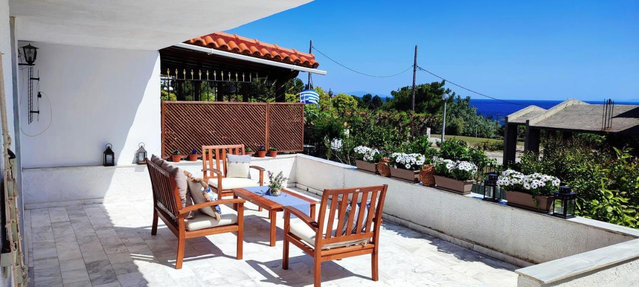 Villa Βianca In Sithonia ゲラキニ エクステリア 写真